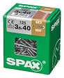 SPAXFRANCE - SPAX MDF TX 3.5x40 WIROX 125 PC - vignette