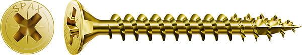 SPAXFRANCE - SPAX TF PZ 5x70 YELLOX 125 PC - large