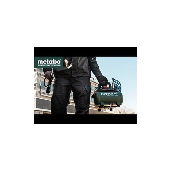METABO - Compresseur Basic 160-6 W OF - Moteur sec - débit effectif 55 l/min - large