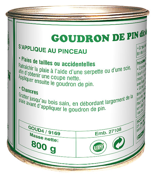 PELTON - Goudron de pin dit de Norvège 800g - large