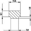 BESSEY SER - Serre-joint de table tout acier GTR 160/60 mm GTR16B6 Bessey - vignette