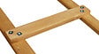 OUTIFRANCE - Echelle de couvreur renforcée en bois pro 4 m - vignette