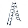 HAILO - Echelle transformable HobbyStepÂ® 2 plans - 2x8 échelons - 4,30m - vignette