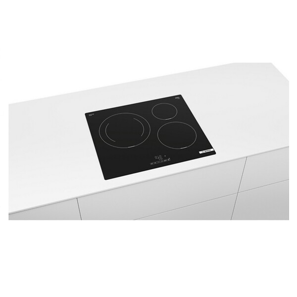 BOSCH - table de cuisson à induction 60cm 3 feux noir - PIJ611BB5E - large