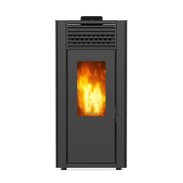 SUPRA - poêle à granulés de bois 11.9kw noir - orphee 12 noir - large