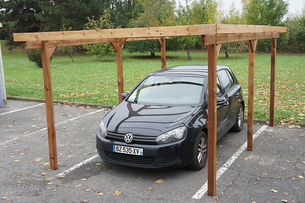 CHALET & JARDIN - Abri voiture ? Delahaye ? 15 m² - large