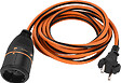 ELECTRALINE - Prolongateur Electrolock - Pour jardin - Orange et noir - 40m - vignette