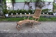 CHALET & JARDIN - Transat Relax en bois - repose-pied détachable - dossier inclinable - vignette