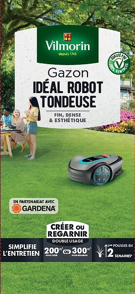 VILMORIN - Gazon idéal robot tondeuse 5kg Vilmorin - large