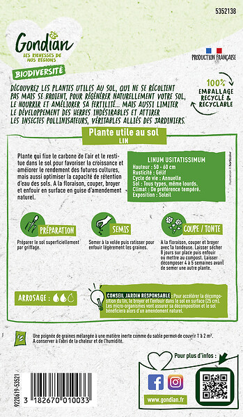 VILMORIN - Lin 100m2 - Vilmorin - large
