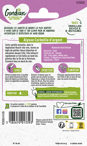 GONDIAN - Alysse Corbeille d'Argent Gondian - large