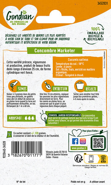 GONDIAN - Concombre Marketer Gondian - large