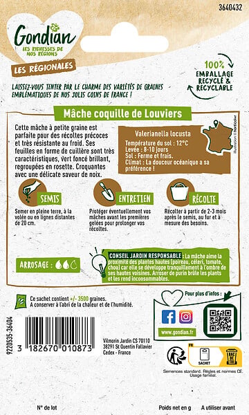 GONDIAN - Mâche Coquille de Louviers Gondian - large