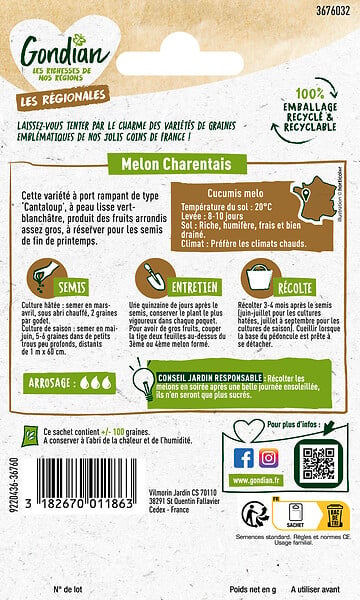 GONDIAN - Melon Charentais Gondian - large