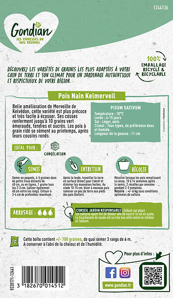 GONDIAN - Pois Kelmerveil Gondian - large