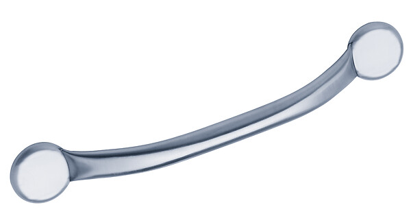GODONNIER - Barre de Maintien GODONNIER Monopoutre Droite 43cm Inox Brossé - large