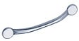 GODONNIER - Barre de Maintien GODONNIER Monopoutre Droite 43cm Inox Brossé - vignette