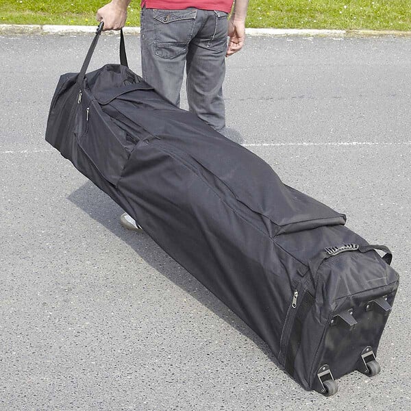 OVIALA - Tonnelle pliante en alu 4x4m blanc - PRO 40 - large