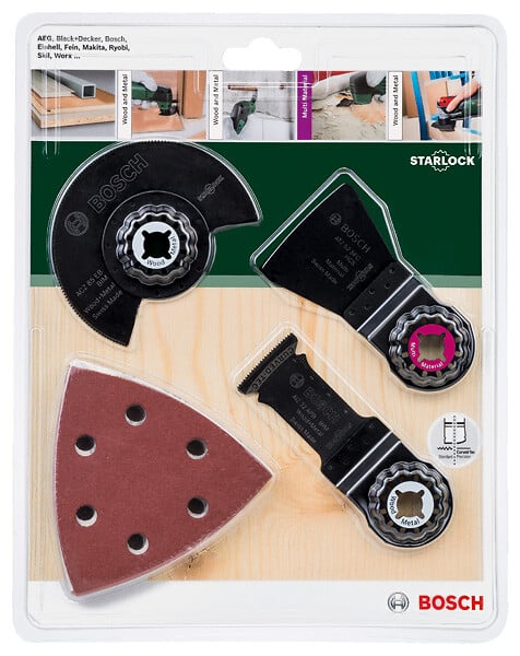 BOSCH - Set d'accessoires outil multifonction Bosch - large