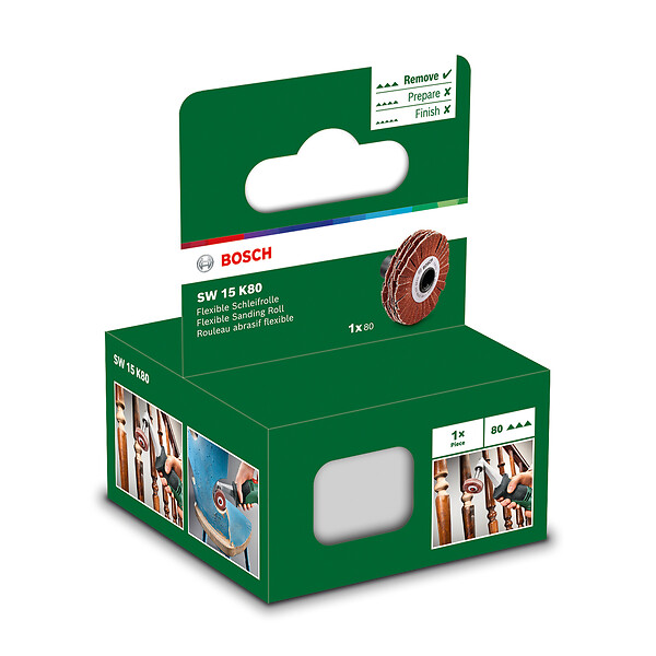 BOSCH - Rouleau flexible 15mm PRR G80 Bosch - large