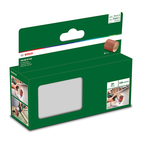 BOSCH - Abrasif PRR 60mm G120 X3 pièces Bosch - large