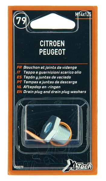 XLTECH - XLTECH 1 bouchon de vidange + 2 joints PSA M14 - large