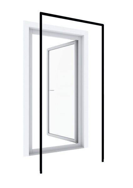 WINDHAGER - Huisserie porte battante anthracite 125x245 cm - large