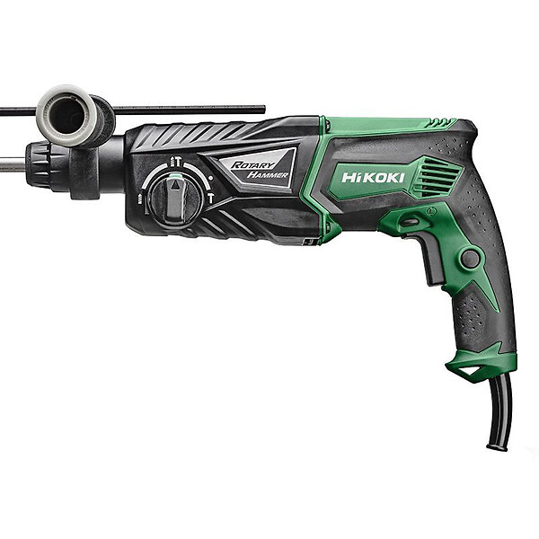HITACHI - Perforateur Hikoki Dh26pc 26 Mm Sds+ 830 W - 3,2 Joules + Mandrin - large
