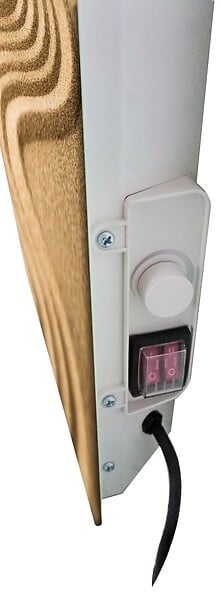 CHEMIN ARTE - sèche-serviette rayonnant 900w miroir - 112 - large