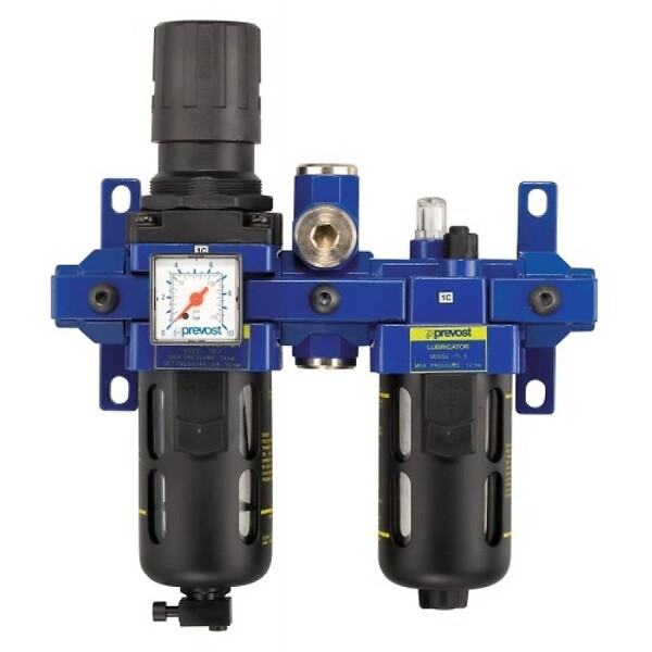 PREVOST - Filtre air comprimé manorégulateur lubrificateur type KTBSME1 raccordement 14 pouce - large