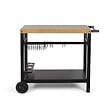 LIVOO - chariot pour plancha noir/bois - gs131 - vignette