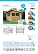 SOLID - Abri de jardin Chimay - Autoclavé - Bois - 10,67m2 - vignette
