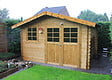SOLID - Abri de jardin Chimay - Autoclavé - Bois - 10,67m2 - vignette