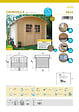 SOLID - Abri de jardin Dainville -  Kit de ventilation - Bois - 7.09m2 - vignette