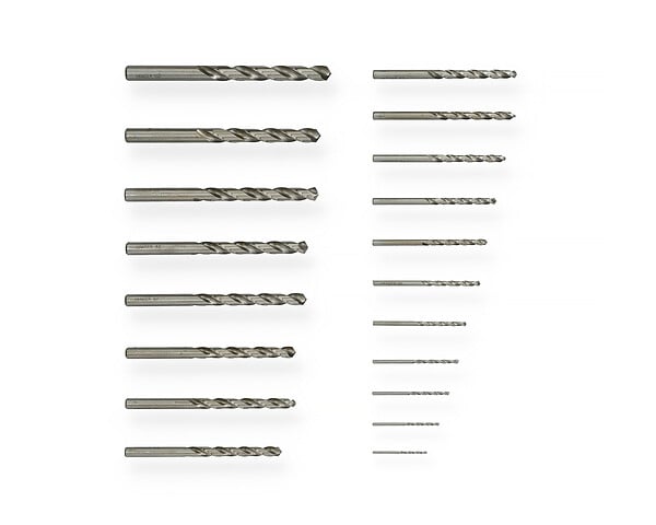 HANGER - Coffret de 19 forets métaux HSS taillés meulés - HANGER - 155190 - large