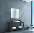 MP GLASS - Miroir avec éclairage pour de salle de bain Portland - l80xH70cm - vignette