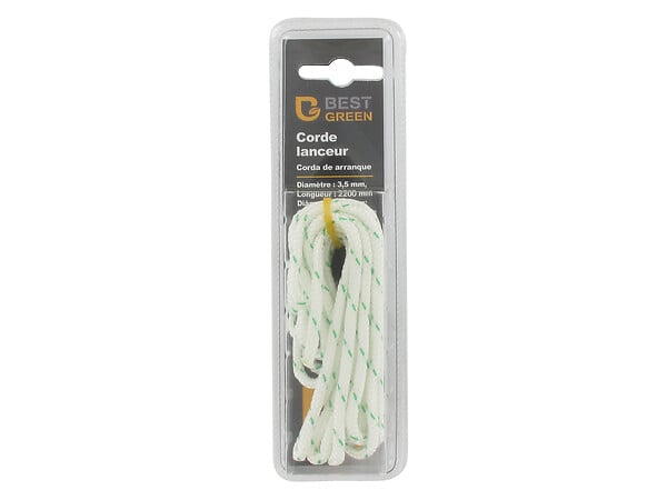 BESTGREEN - Corde de lanceur pour démarreur manuel - Nylon - L1,8mxD3,5mm - large