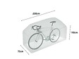 NORTENE - Housse de protection pour vélo - 200 x H 110 cm - vignette