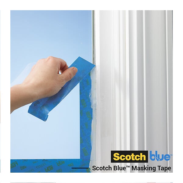 SCOTCHBLUE - Ruban de masquage finitions parfaites  - 36mm - 41m - large