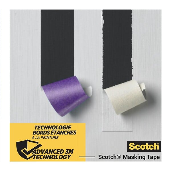 SCOTCH - Ruban de masquage surfaces délicates Scotch  -  - 24mmx41m - large