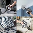 KITCHEN MOVE - Aspirateur balai animaux SILENT Noir Aluminium 160W - vignette