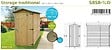 SOLID - Armoire de rangement - Bois - 1,64m2 - vignette