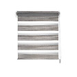MADECO - Store enrouleur Jour-Nuit Chic gris MADECO 72x160cm - vignette