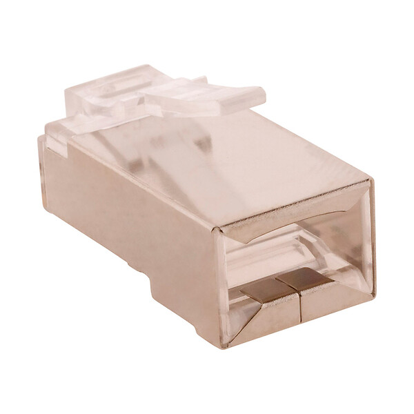 ZENITECH - Lot de 2 fiches RJ45 prêts à monter pour connexion réseau - Zenitech - large