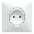 SCHNEIDER ELECTRIC - Ovalis Monobloc Prise de courant à puits 2P 16A bornes vis - Blanc - vignette