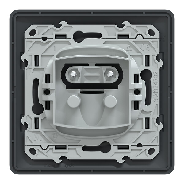 SCHNEIDER ELECTRIC - Ovalis - Monobloc - Sortie de câble - 16A - Ø6..12mm - Anthracite - large