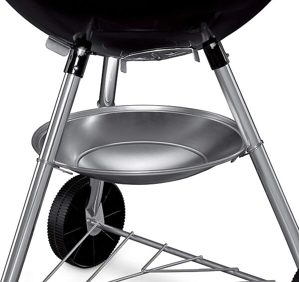 WEBER - Barbecue à charbon de bois BAR B KETTLE - Noir - Diamètre 57 cm - large