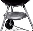 WEBER - Barbecue à charbon de bois BAR B KETTLE - Noir - Diamètre 57 cm - vignette