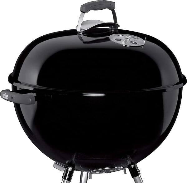 WEBER - Barbecue à charbon de bois BAR B KETTLE - Noir - Diamètre 57 cm - large
