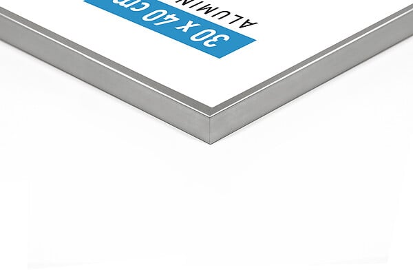 NIELSEN - Cadre aluminium NIELSEN ACCENT argent mat 40x60cm - large